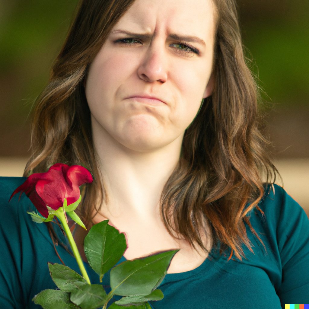 Profile photo of Parker Wilson rolling their eyes